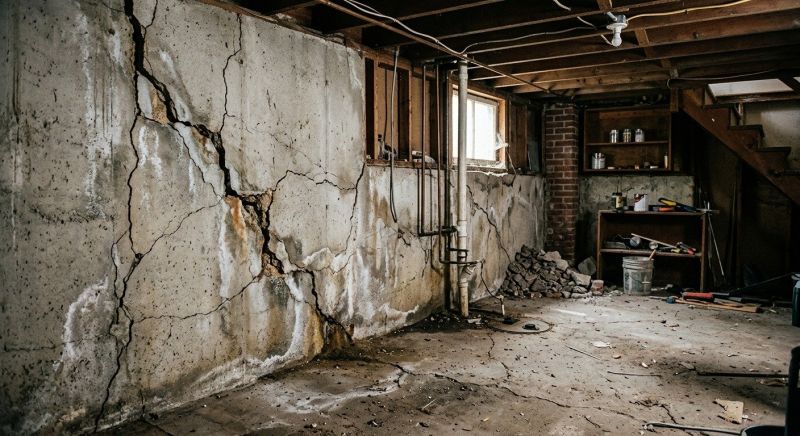 Basement Crack Repair in Mount Laurel, NJ