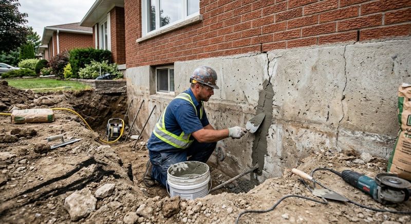 Basement Foundation Repair in Burlington, NJ