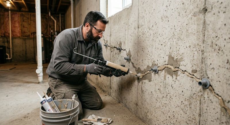 Basement Foundation Repair in Burlington, NJ