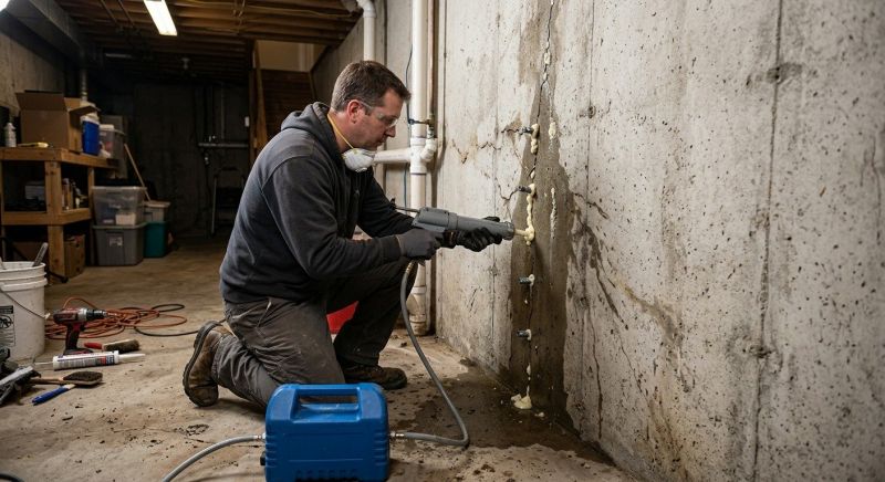 Basement Foundation Repair in Levittown, PA