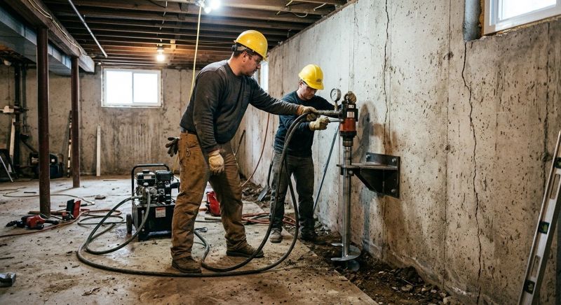 Basement Stabilization in Mount Laurel, NJ