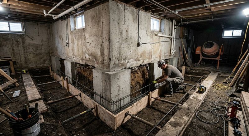Basement Underpinning in Mount Laurel, NJ