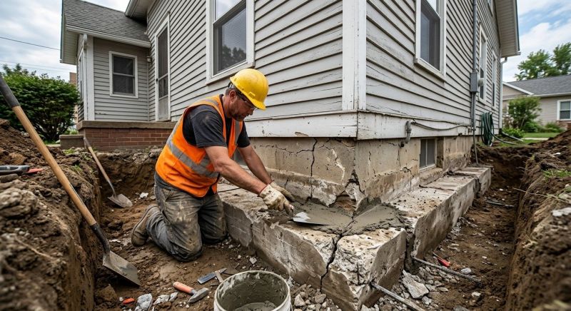 Building Foundation Repair in Haddonfield, NJ