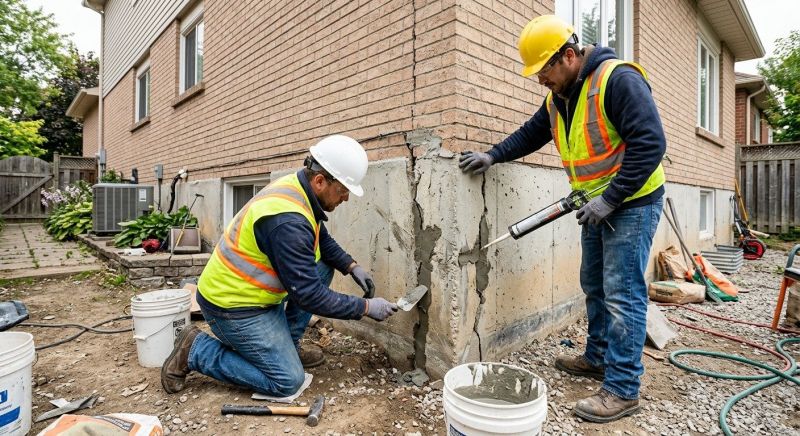 Building Foundation Repair in Morrisville, PA