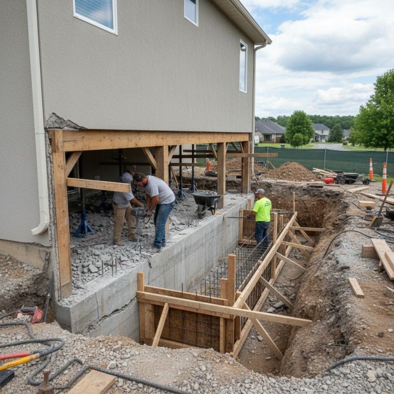 Building Foundation Repair in Willow Grove, PA