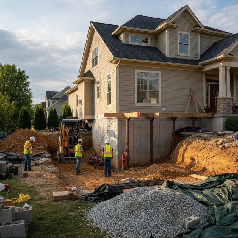 Building Foundation Repair in Willow Grove, PA