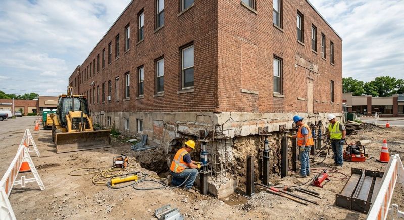 Commercial Foundation Repair in Mount Laurel, NJ