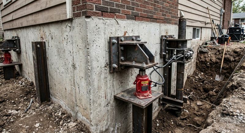 Concrete Foundation Leveling in Havertown, PA