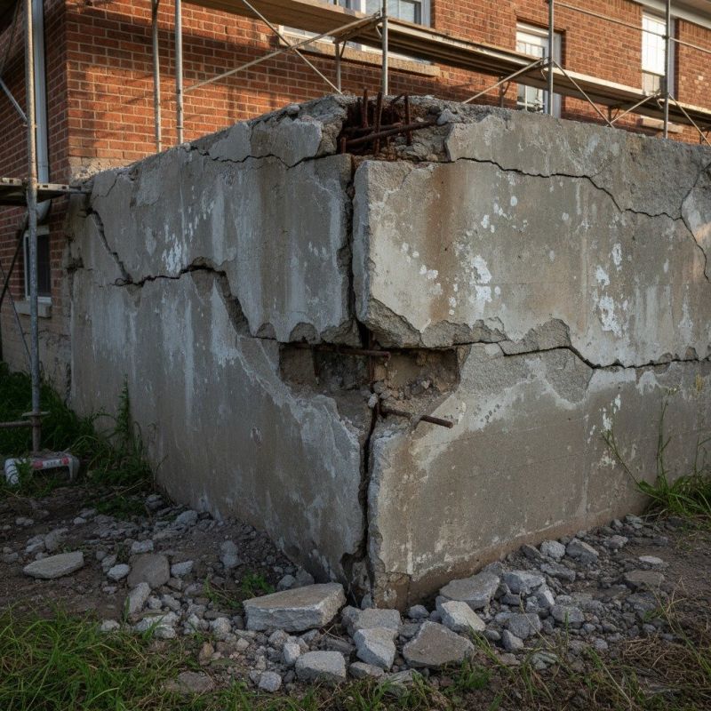 Cracked Foundation Repair in Marlton, NJ