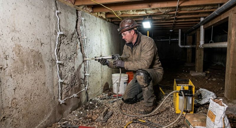 Crawlspace Foundation Repair in Dresher, PA