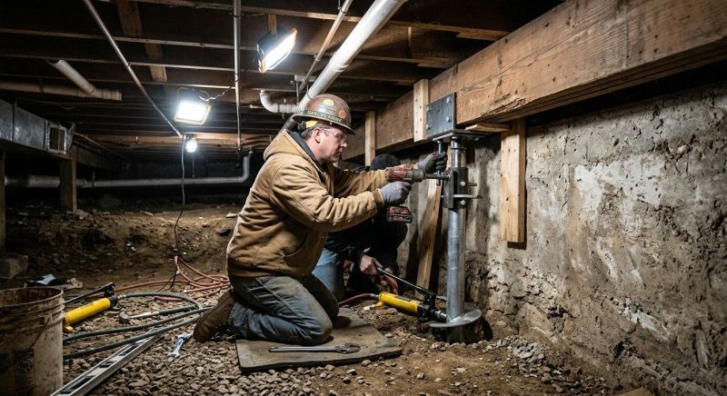 Crawlspace Foundation Repair in Dresher, PA
