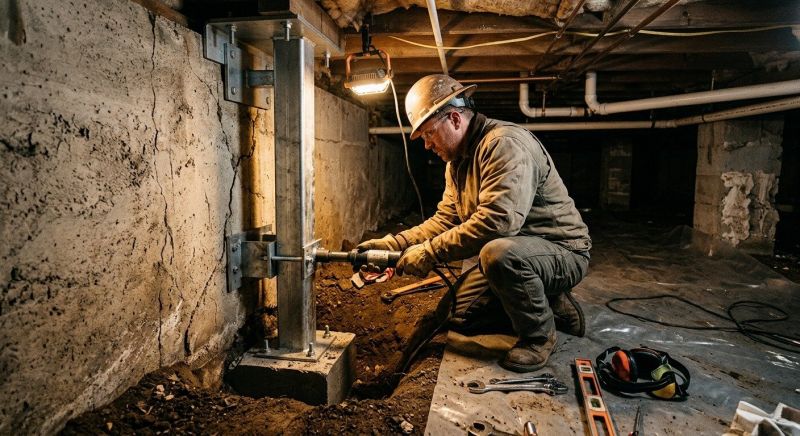 Crawlspace Foundation Repair in Dresher, PA