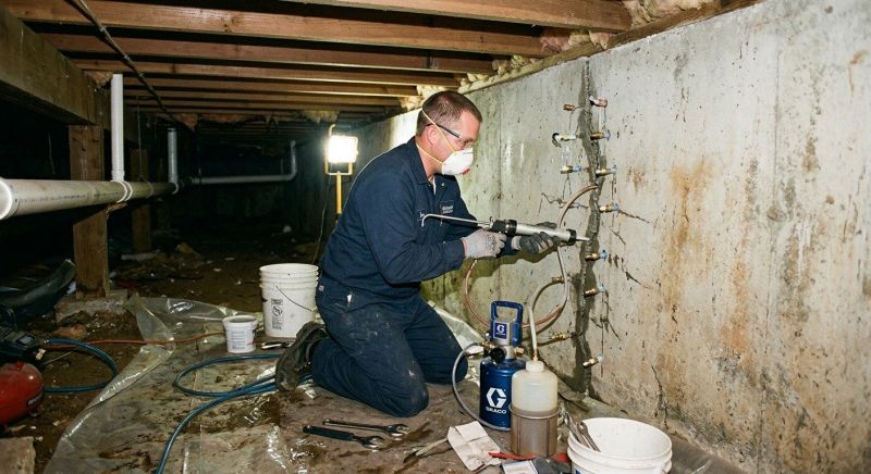 Crawlspace Foundation Repair in Glenside, PA