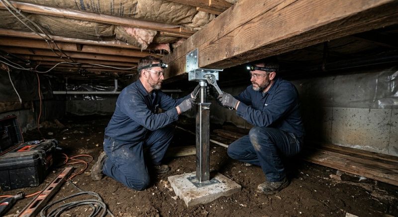 Crawlspace Foundation Repair in New Egypt, NJ