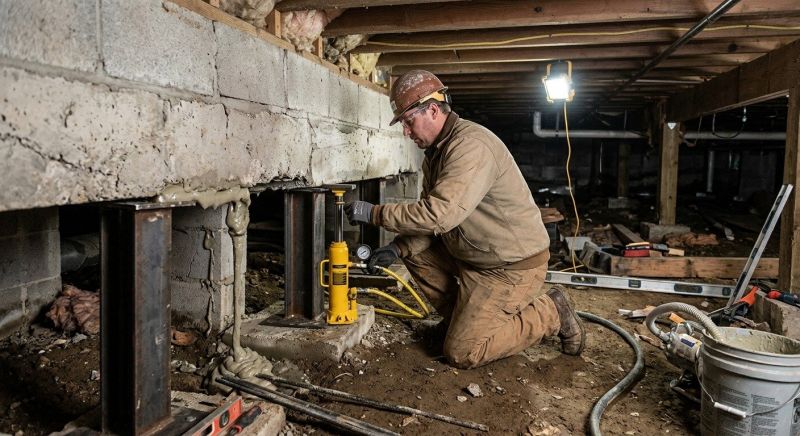 Crawlspace Foundation Repair in Richboro, PA