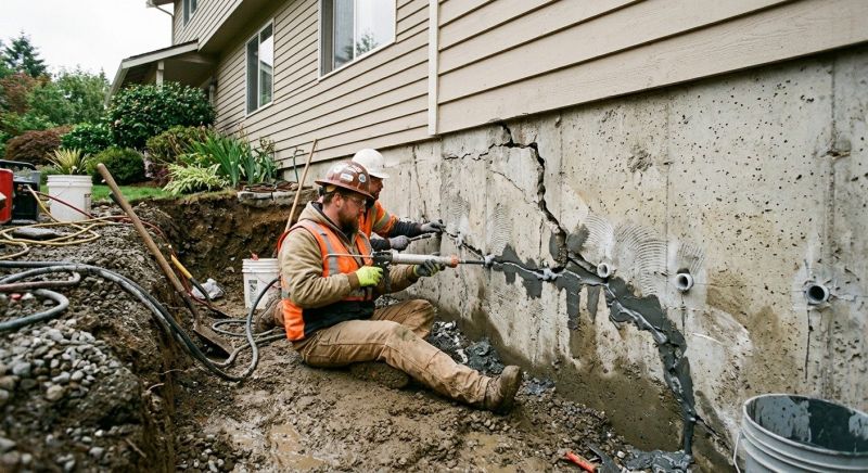 Deep Foundation Repair in Mount Laurel, NJ