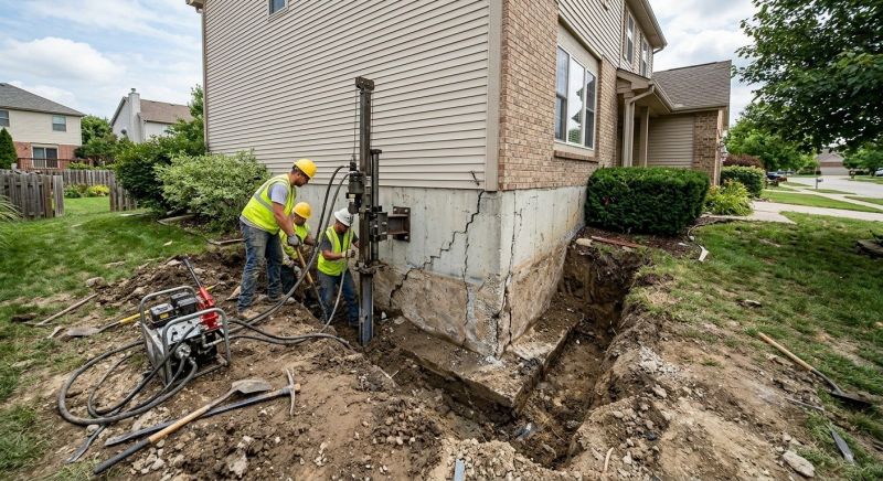 Deep Foundation Repair in Mount Laurel, NJ