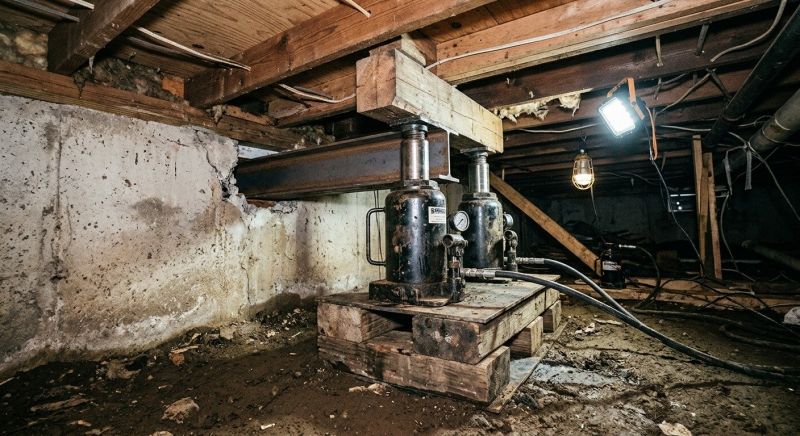 Foundation Jacking in Ardmore, PA