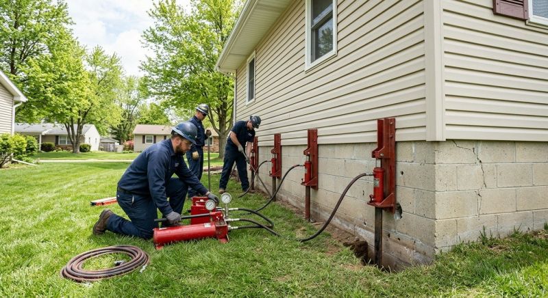 Foundation Jacking in Birmingham, NJ