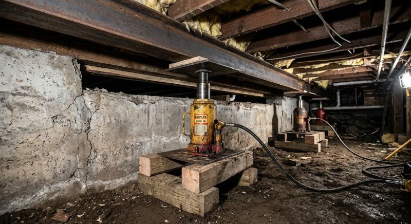 Foundation Jacking in Gloucester County, NJ