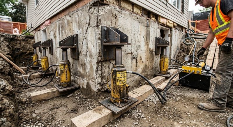 Foundation Jacking in Gloucester County, NJ