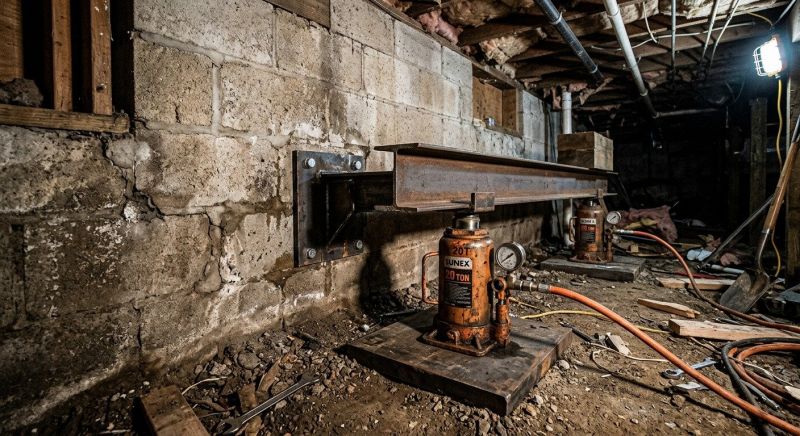 Foundation Jacking in Lafayette Hill, PA