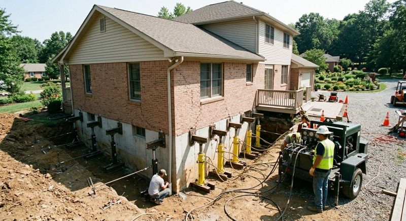 Foundation Jacking in Williamstown, NJ