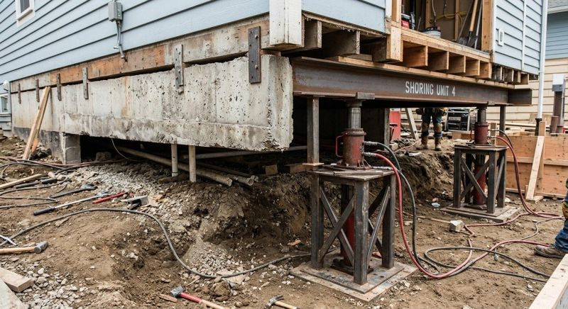 Foundation Jacking in Wynnewood, PA