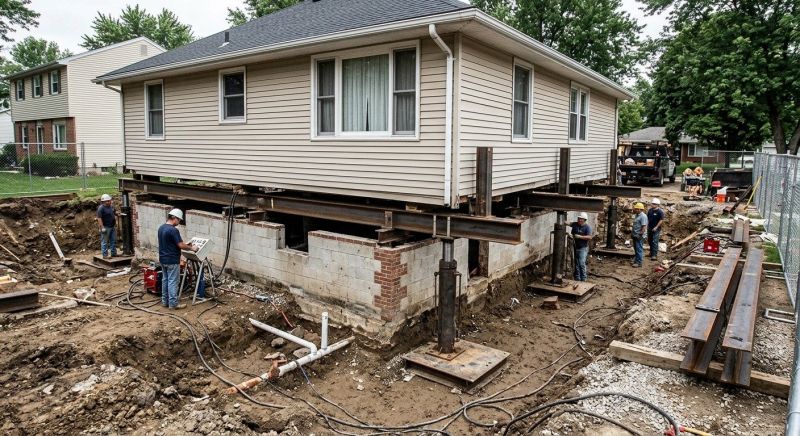 Foundation Lifting in Lumberton, NJ