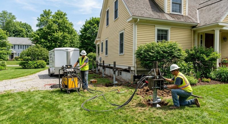 Foundation Lifting in Somerdale, NJ