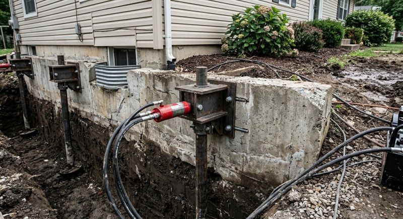 Foundation Pier Leveling in Mount Laurel, NJ