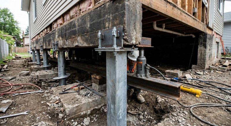 Foundation Raising in Warrington, PA