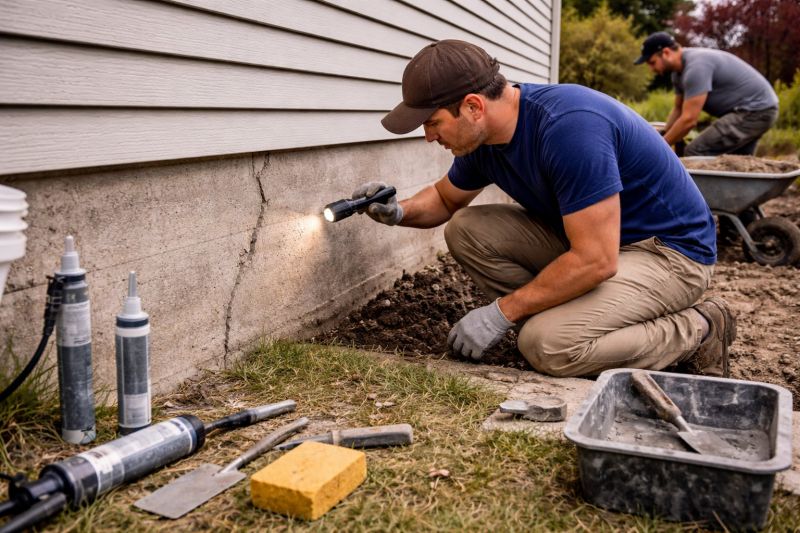 Foundation Repair in Birmingham, NJ