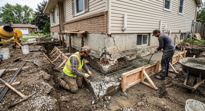 Foundation Repair in Elkins Park, PA
