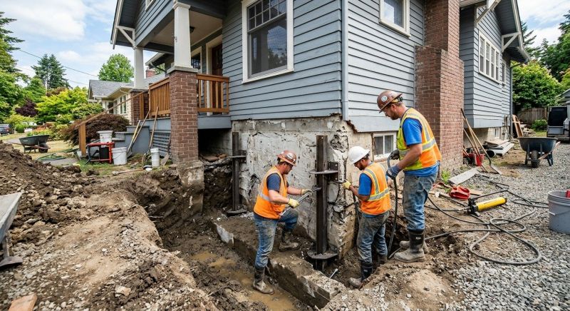 Foundation Stabilizing in Birmingham, NJ