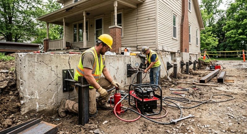 Foundation Stabilizing in Clayton, NJ