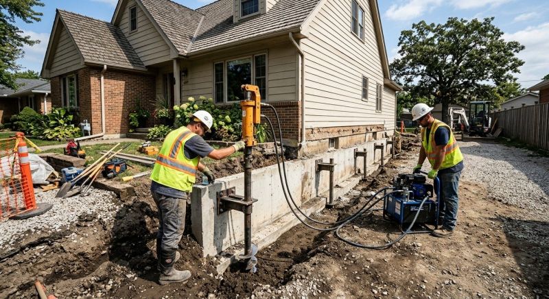 Foundation Stabilizing in Mount Laurel, NJ
