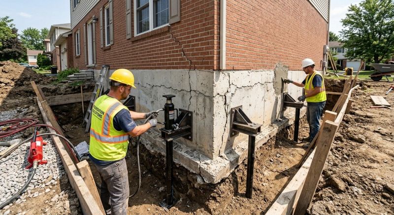 Foundation Structural Repair in Audubon, NJ
