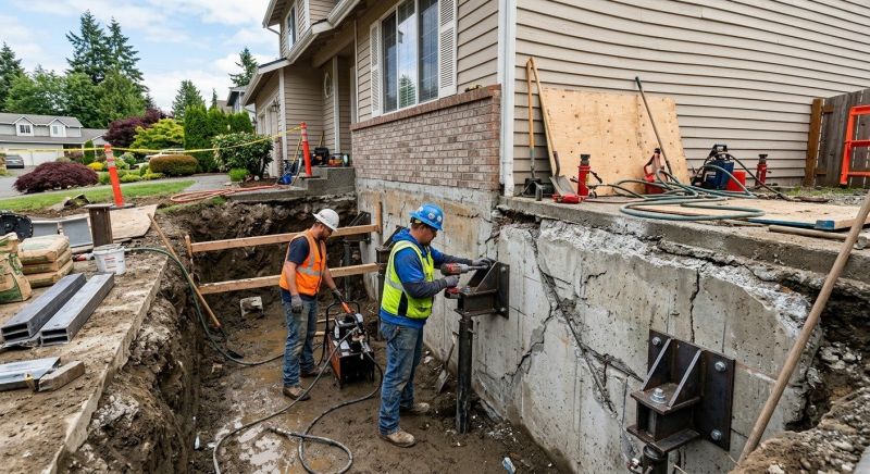 Foundation Structural Repair in Camden County, NJ