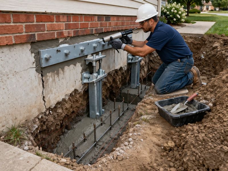 Foundation Structural Repair in Horsham, PA