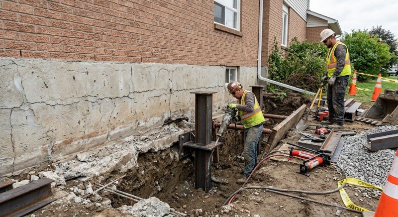 Foundation Structural Repair in New Egypt, NJ