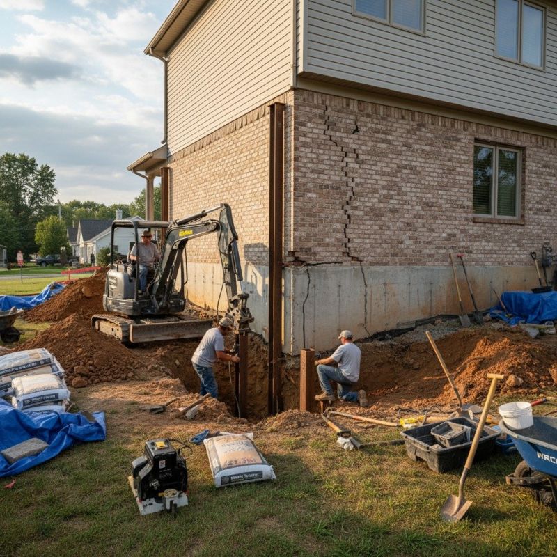 Foundation Structural Repair in New Egypt, NJ