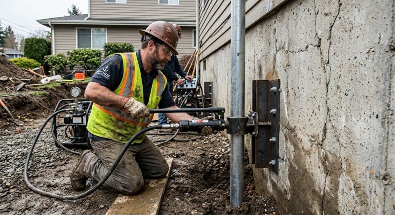 Home Foundation Leveling in Glenside, PA
