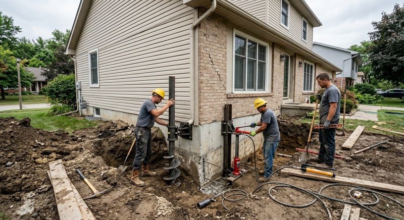 Home Foundation Repair in Ardmore, PA