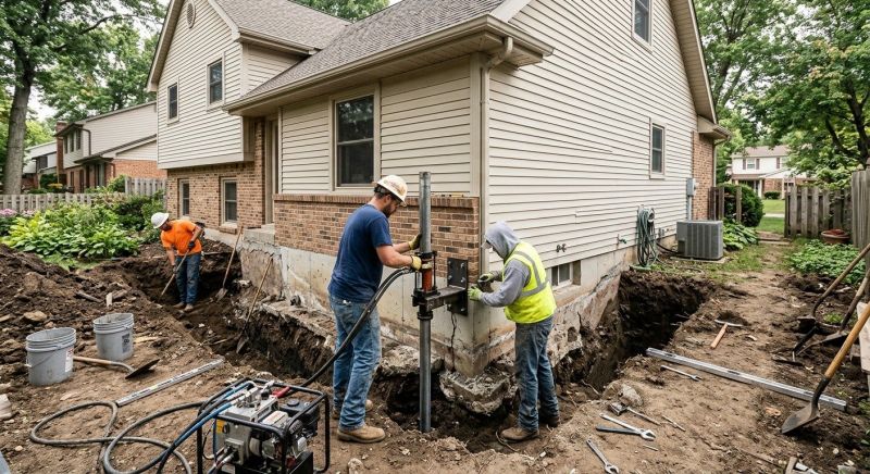 Home Foundation Repair in Willow Grove, PA