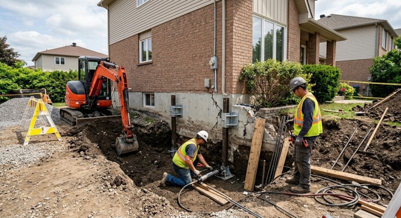 House Foundation Repair in Haddon Heights, NJ