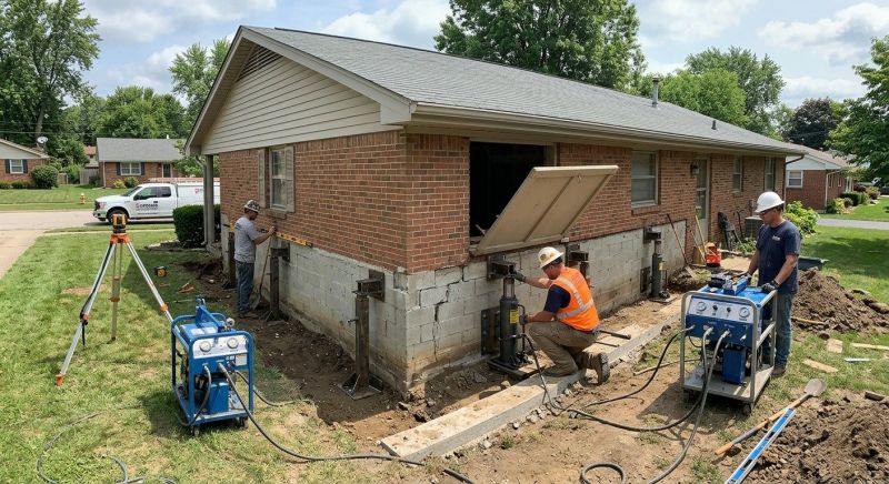 House Leveling in Bucks County, PA