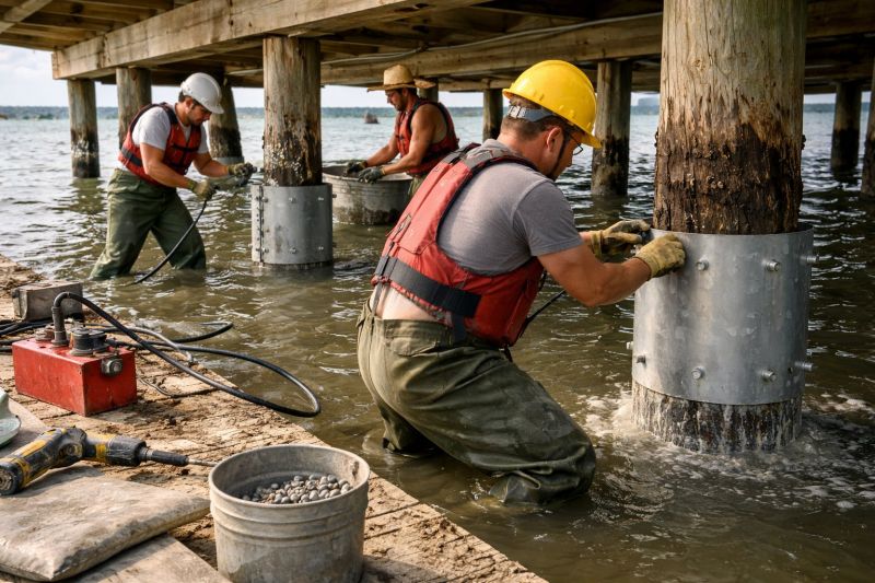 Piling Repair in Waterford Works, NJ