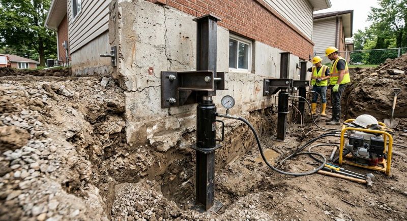 Sinking Foundation Lifting in Mount Laurel, NJ