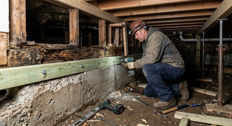 Sinking Foundation Repair in Clayton, NJ